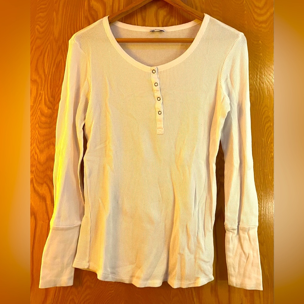 White Splendid Forever Henley size Large